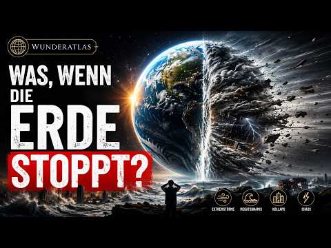 Was passiert, wenn die Erde plötzlich aufhört, sich zu drehen?